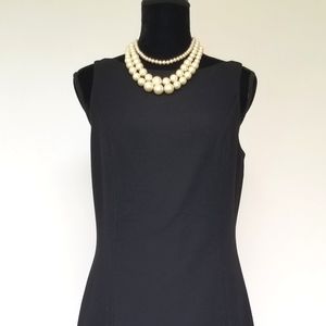 R.E.D. Valentino Sleeveless Black Dress